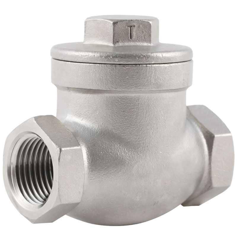 Precision Casting Stainless Steel Threaded Swing Check Valve