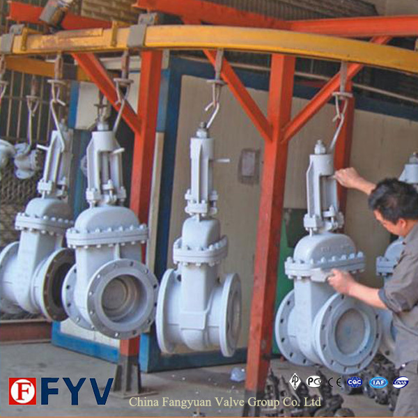 API6d Manual Cast Steel Wedge Gate Valve