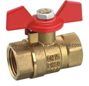 Brass Forged Ball Valve in Butterfly Handle (AV1052)