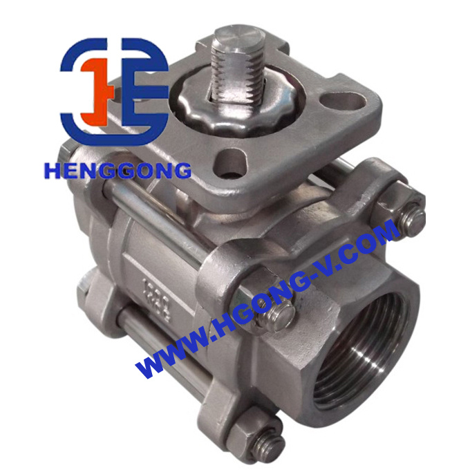 Sw/Bw High Top Platform 3PC Ball Valve