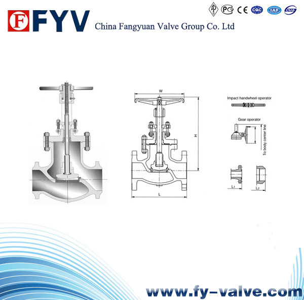 Handwheel Cast Steel Globe Valve