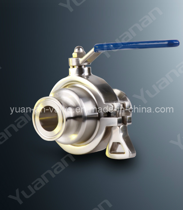 Sanitary Stainless Steel Aseptic Clamp Ball Valve