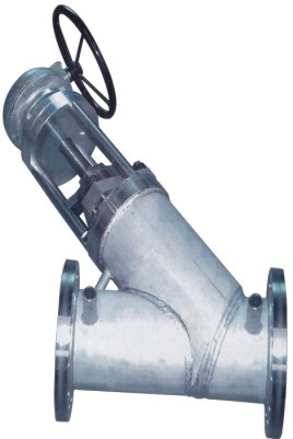 Jacketed Y Type Stop Valve