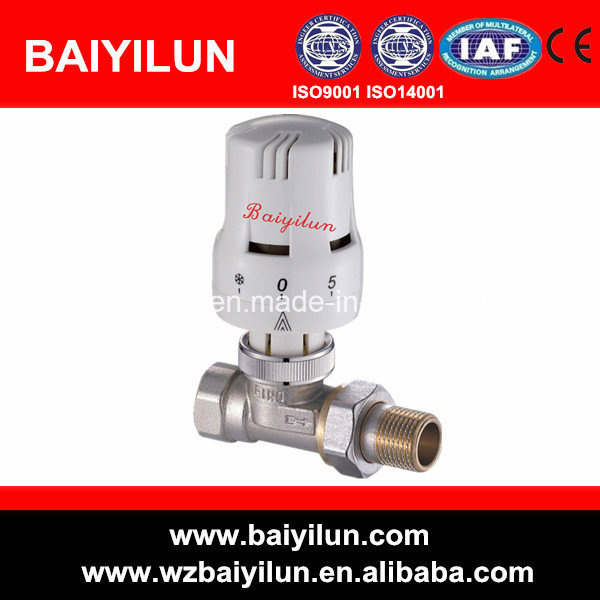 3/4 Straight Brass Automatic Radiator Valve