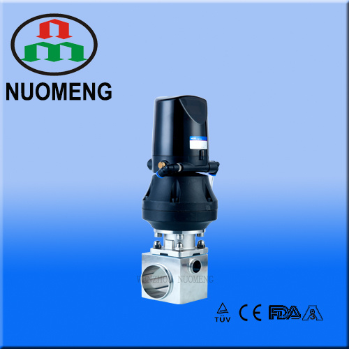 Intelligent Electric Valve Positioner Stainless Steel Forge Three-Way Welded Diaphragm Valve (SMS-No. RG0041)