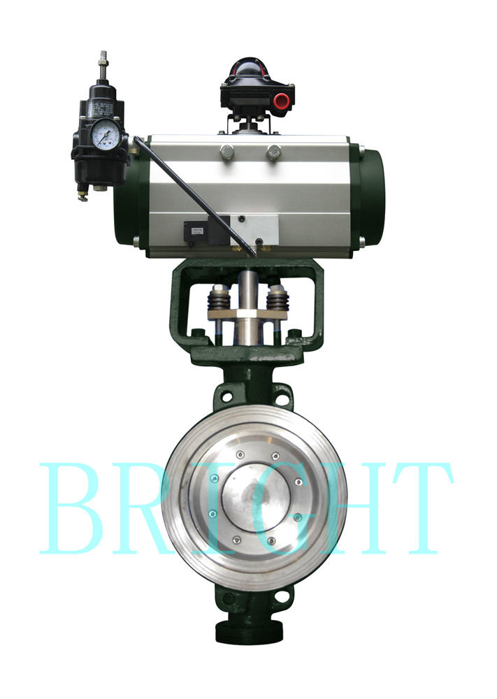 Hb2416 Pneumatic Eccentric Butterfly Valve