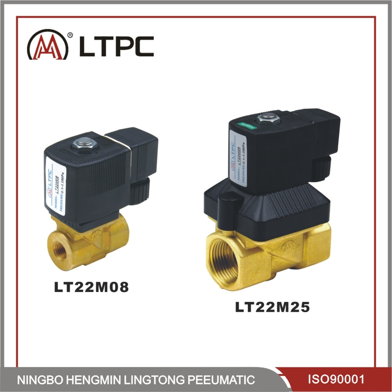Lt22m Series Brass Solenoid Valve Diaphragm Valve