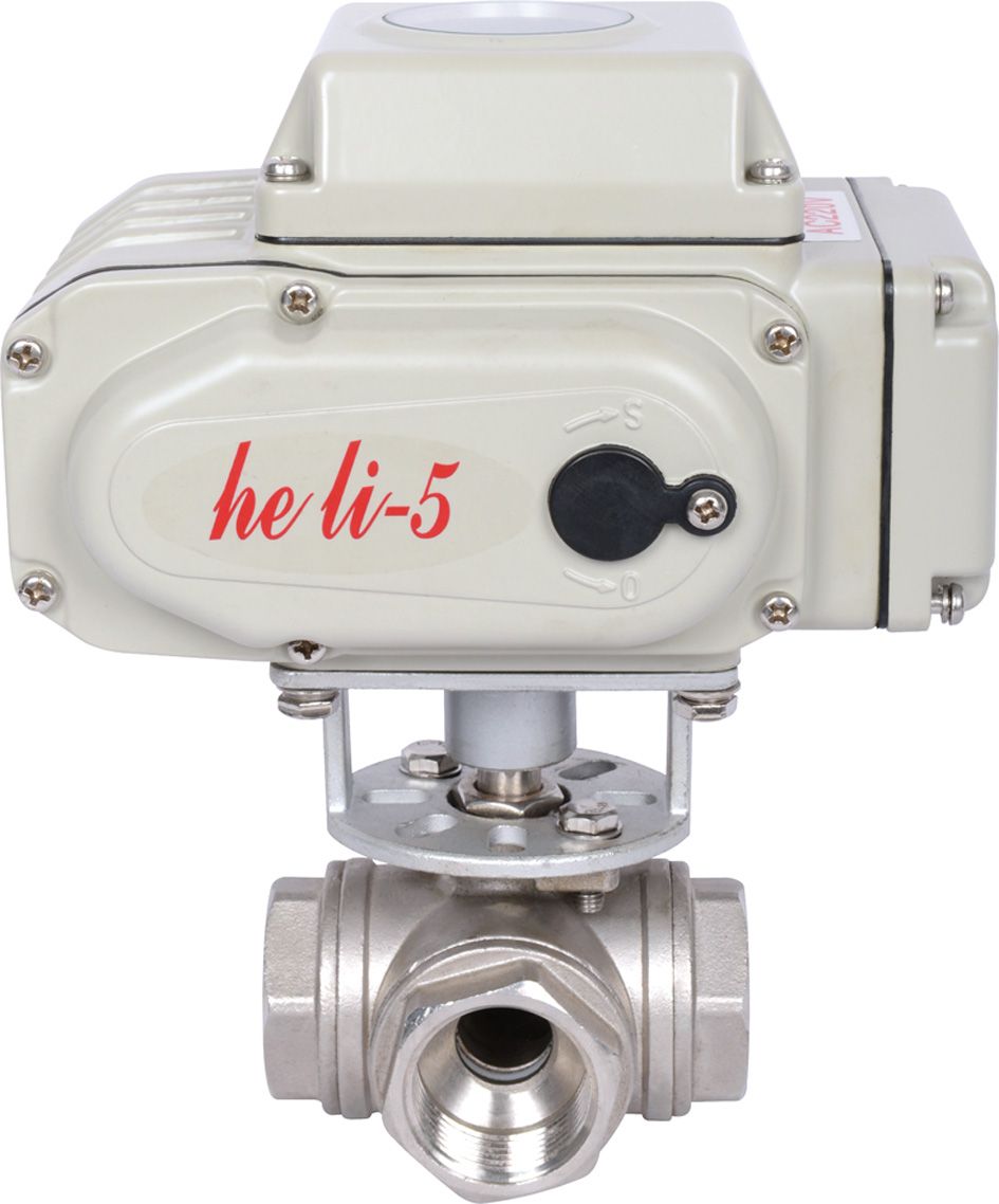 Stainless Steel Ball Valve with Electric Actuator