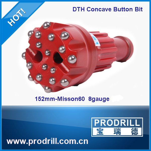 Carbide Tipped Well Drilling DTH Bit