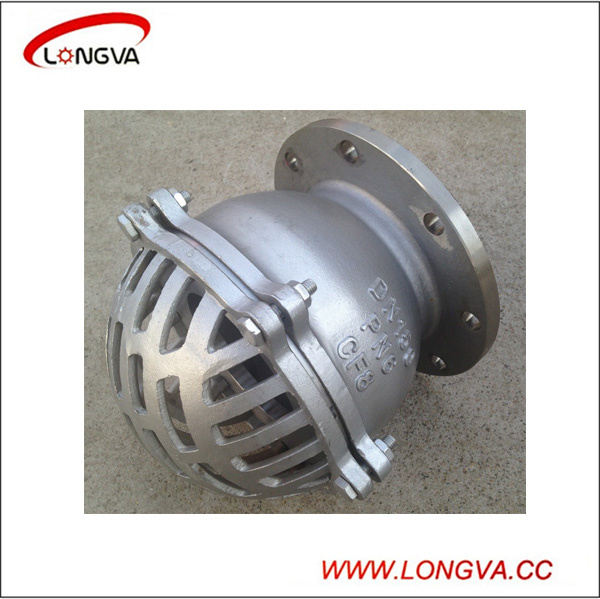 Stainless Steel Flanged Water Pump Foot Valve