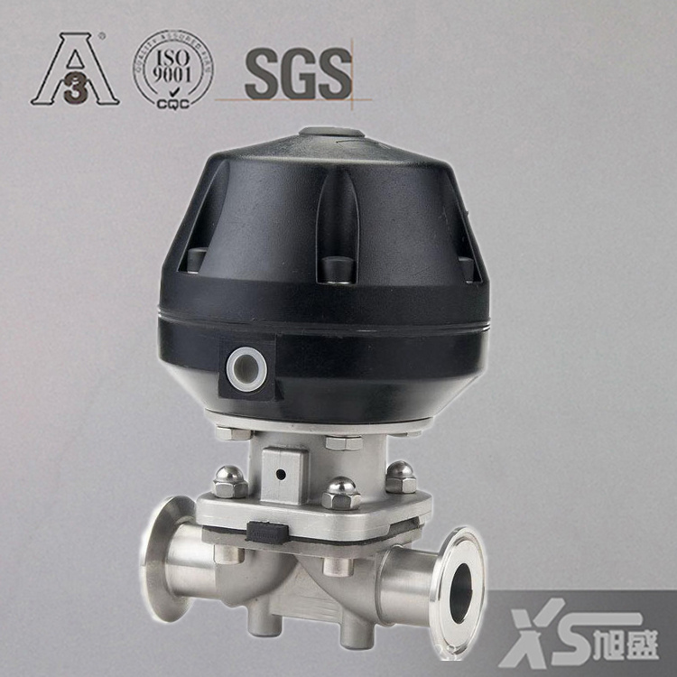 Stainless Steel Aspetic Pneumatic Diaphragm Valves