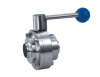 Sanitary Grade Welded Butterfly-Shaped Ball Valve