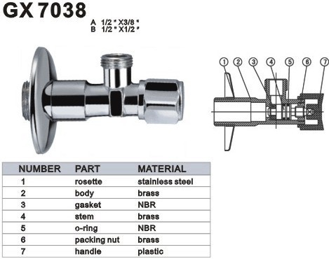 Angle Valve (GX7038)