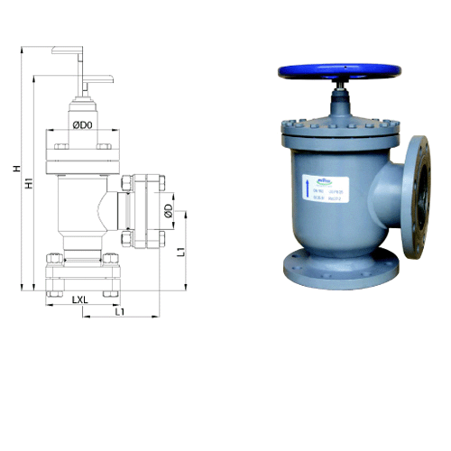 Refrigeration Valves with Flange / Ammonia Valves