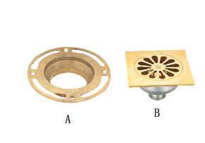 Brass Floor Drainer (JY-810)