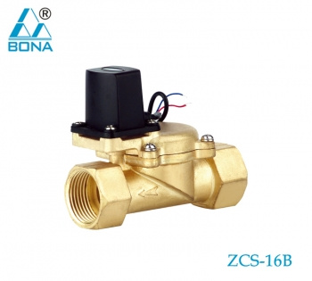 Bona 2/2 Way 10bar Plastic Solenoid Valve for Automatic Faucetzcs-16b