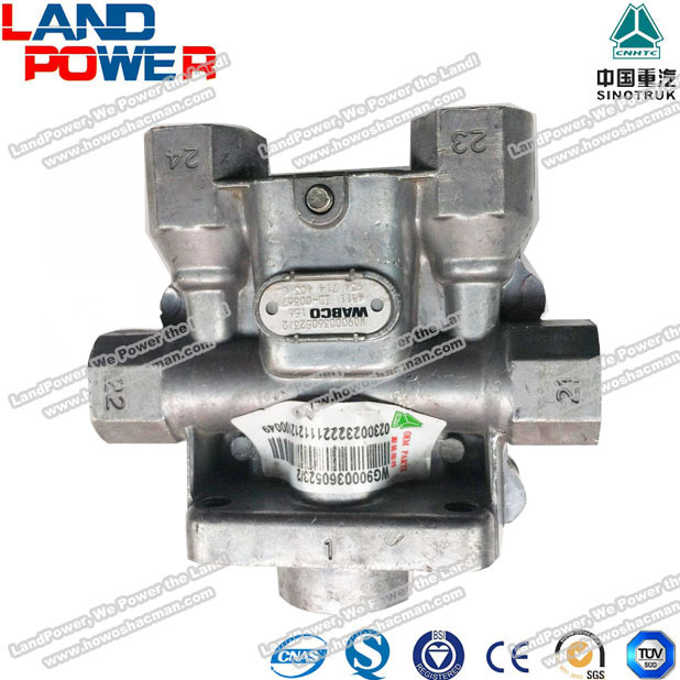 Four Circuit Protection Valve/WG9000360523/Sinotruck Spare Parts