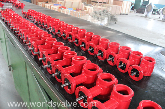 Bare Stem Grooved End Butterfly Valve