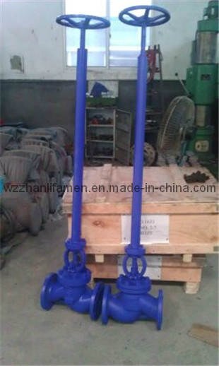 DIN Bellows Seal Globe Valve Longer Stem