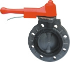FRPP Butterfly Valve, PVC Butterfly Valve, Plastic Valve