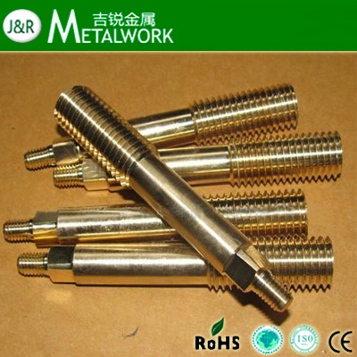 Lathe Brass Part for Valve Stem