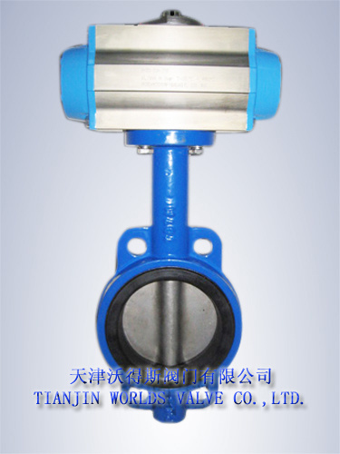 Pneumatic Actuator Butterfly Valve (D671X-10/16)