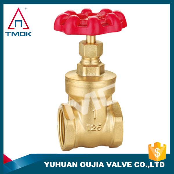 China Manufacture Brass Gate Valve Female 1/2