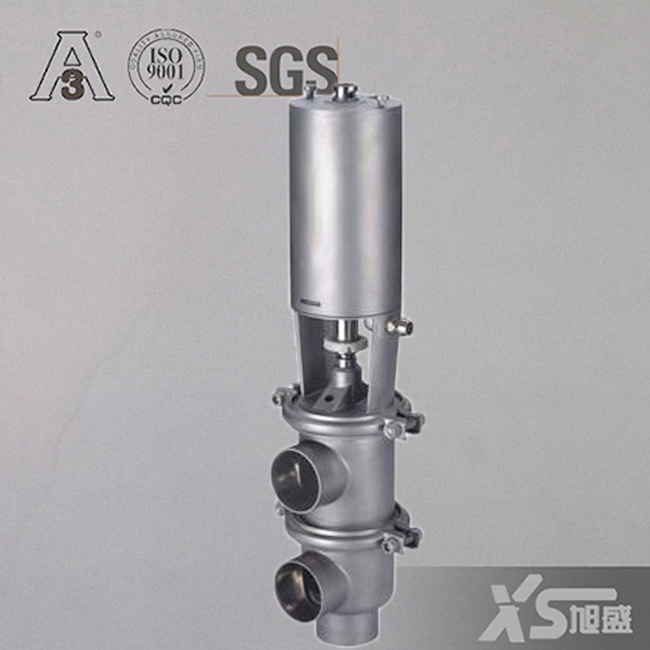 Stainless Steel Sanitary Flow Divert Seat Valve