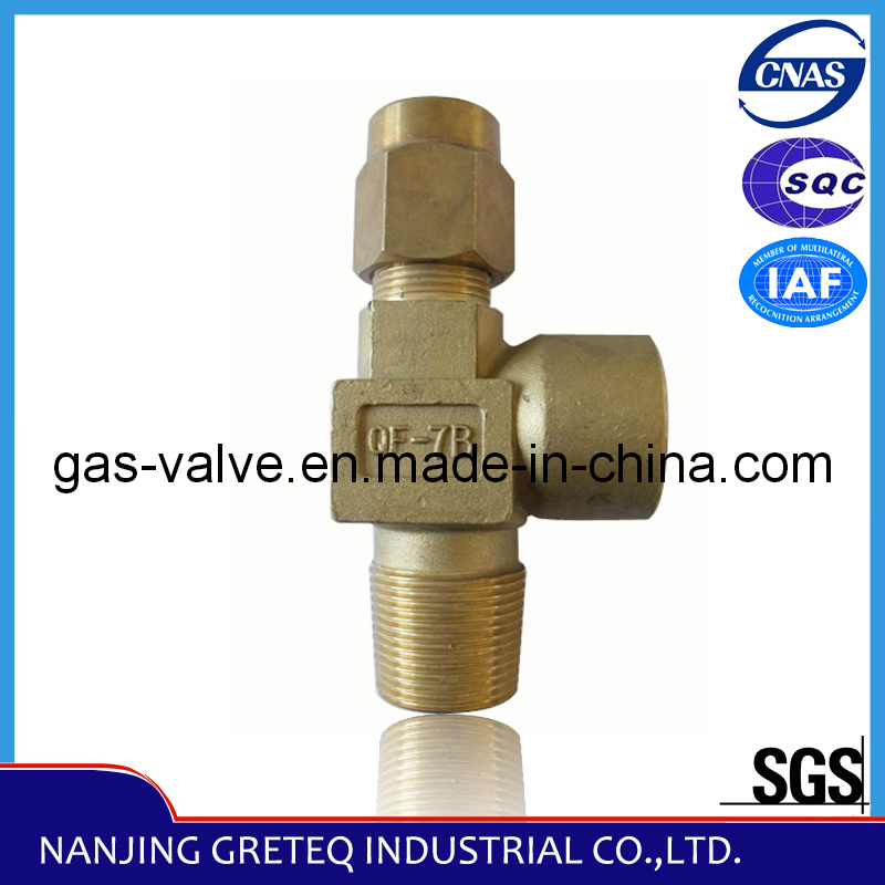 QF-7B Brass Needle Cylinder Valve for Oxygen Cylinder