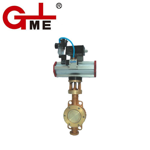 Oxygen Special Pneumatic Butterfly Valve (Dy671)