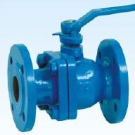 Cast Iron DIN Flanged Ball Valve