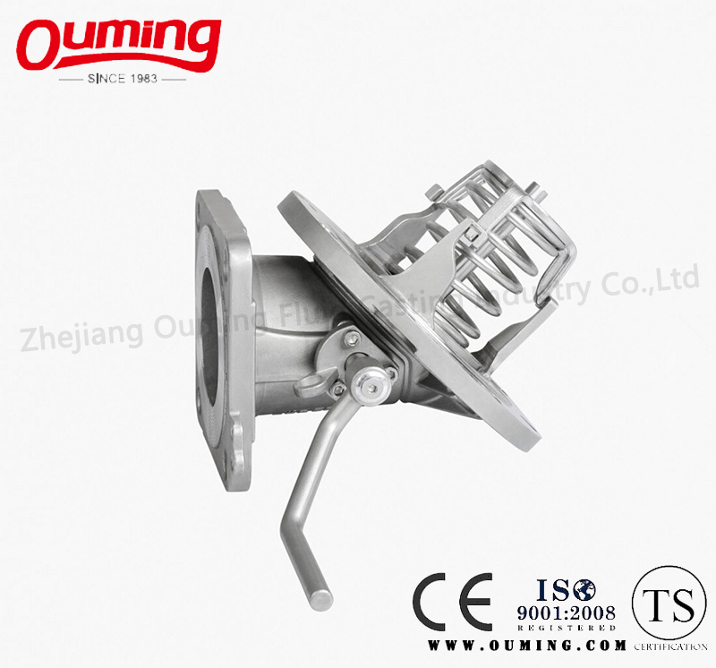 Bottom Valve API 3''/4'' Stainless Steel Foot Valve of Tank Truck Part