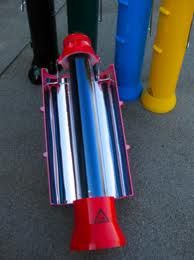 500ml Fashion Design of Portable Solar Thermal Water Bottle with a Relief Valve