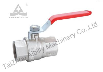 Forged Female Brass Gas Ball Valve with Steel Handle