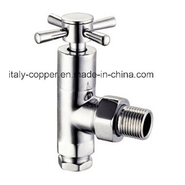 CE Certified Chromed Brass Radiator Valve (AV3090)