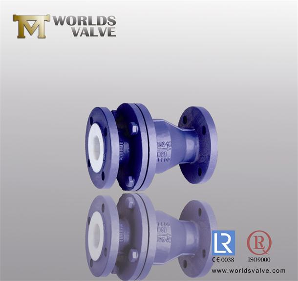 PFA Coated Check Valve
