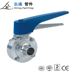 Sanitary Weld Butterfly Valve