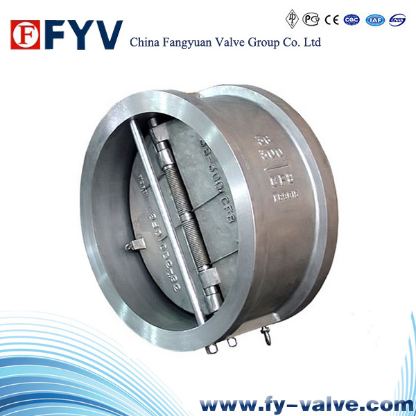 API6d Dual Plate Check Valve Butterfly Check Valve