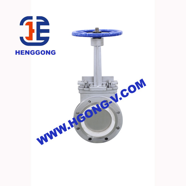 Ceramic Knife Gate Valve Wcb Body Manual