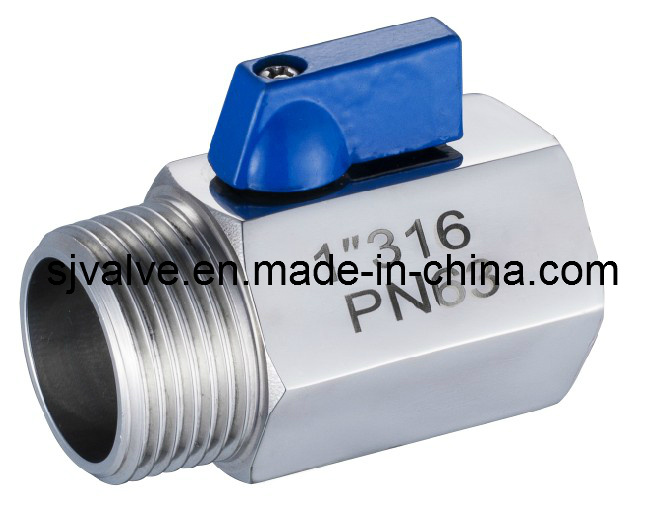 Stainless Steel Mini Threaded Ball Valve