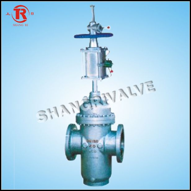 Pneumatic Flat Type Gate Valve (Z6S543WF-16C)