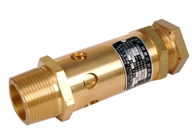 Spring Type Brass Safety Valve, 1/4