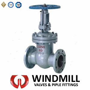 DIN Cast Steel Gate Valve Flanged Ends Wcb Z40h