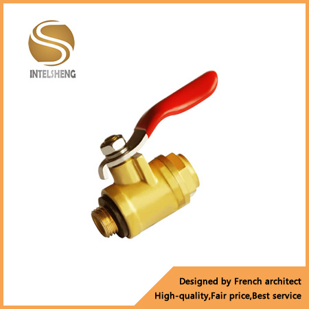 Brass Fixed Ball Valve (TFB-020-04)