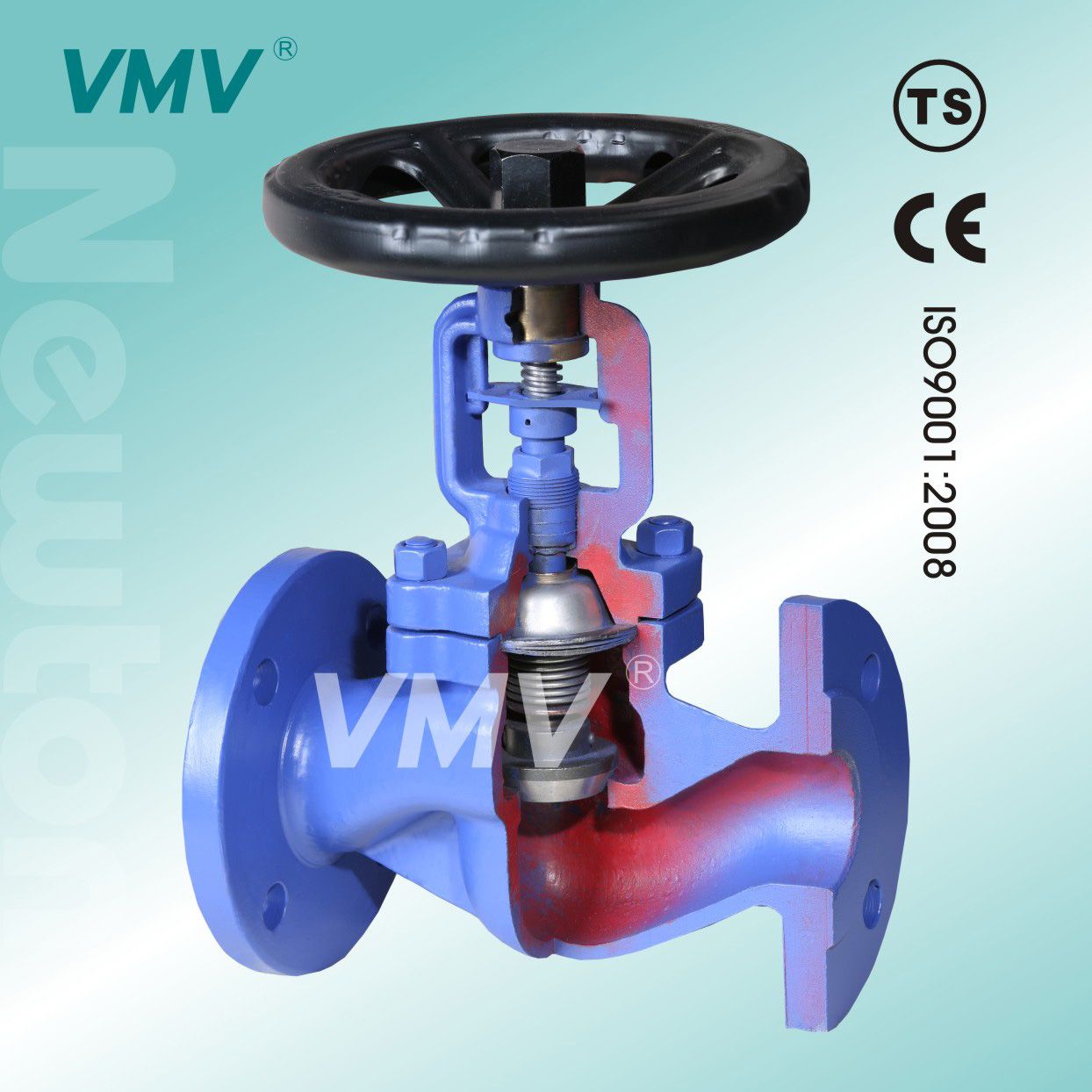 16 Bar Bellows Seal Globe Valve