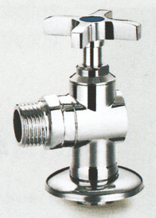 Star Handle Brass Angle Valve
