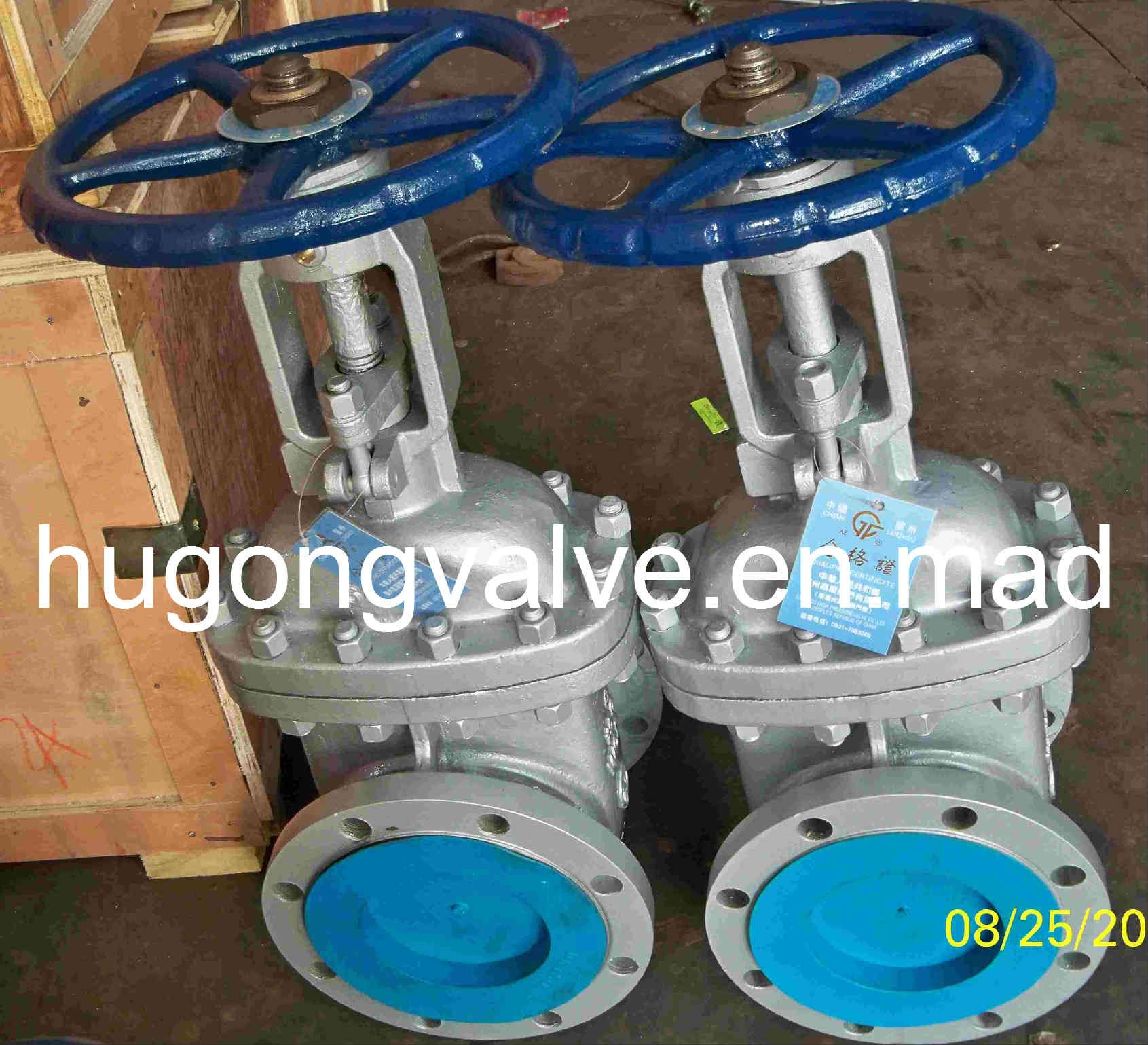Cast Steel Gate Valve Big Diameter