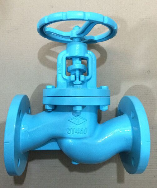 DIN Cast Iron Flange Type Globe Valve PN16