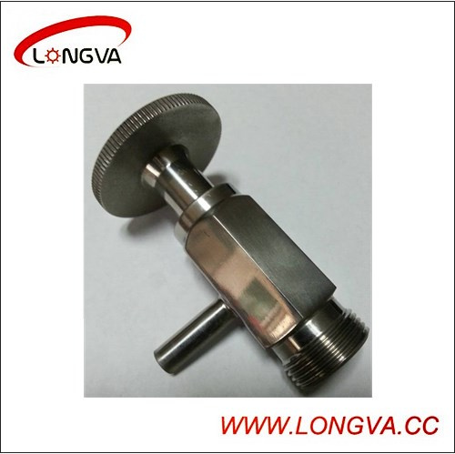 Stainless Steel Food Grade Hexagon Threaded Sample Valve