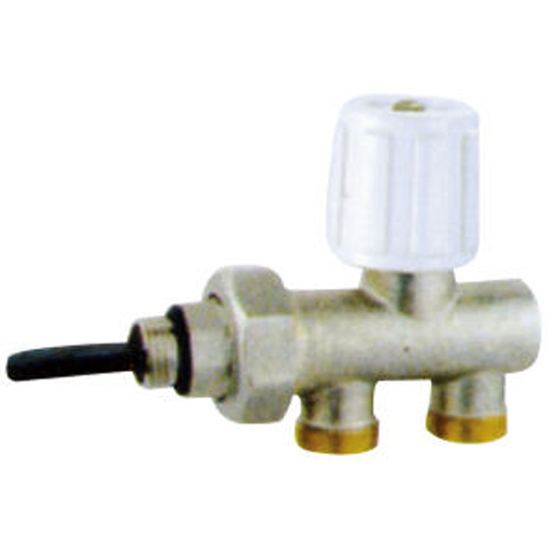 Brass Angle Radiator Valve with Nickle Plated